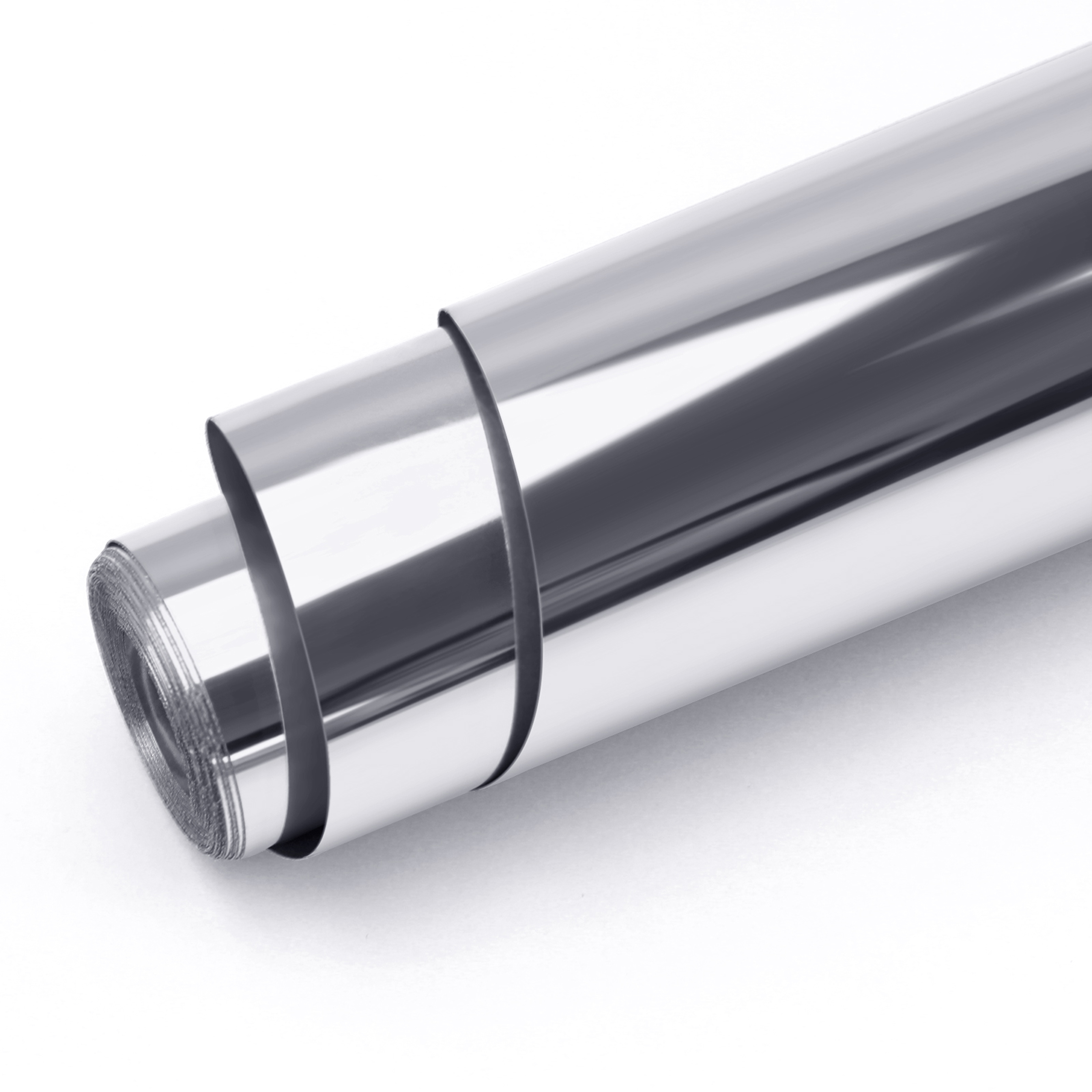 Mirror Metallic Silver